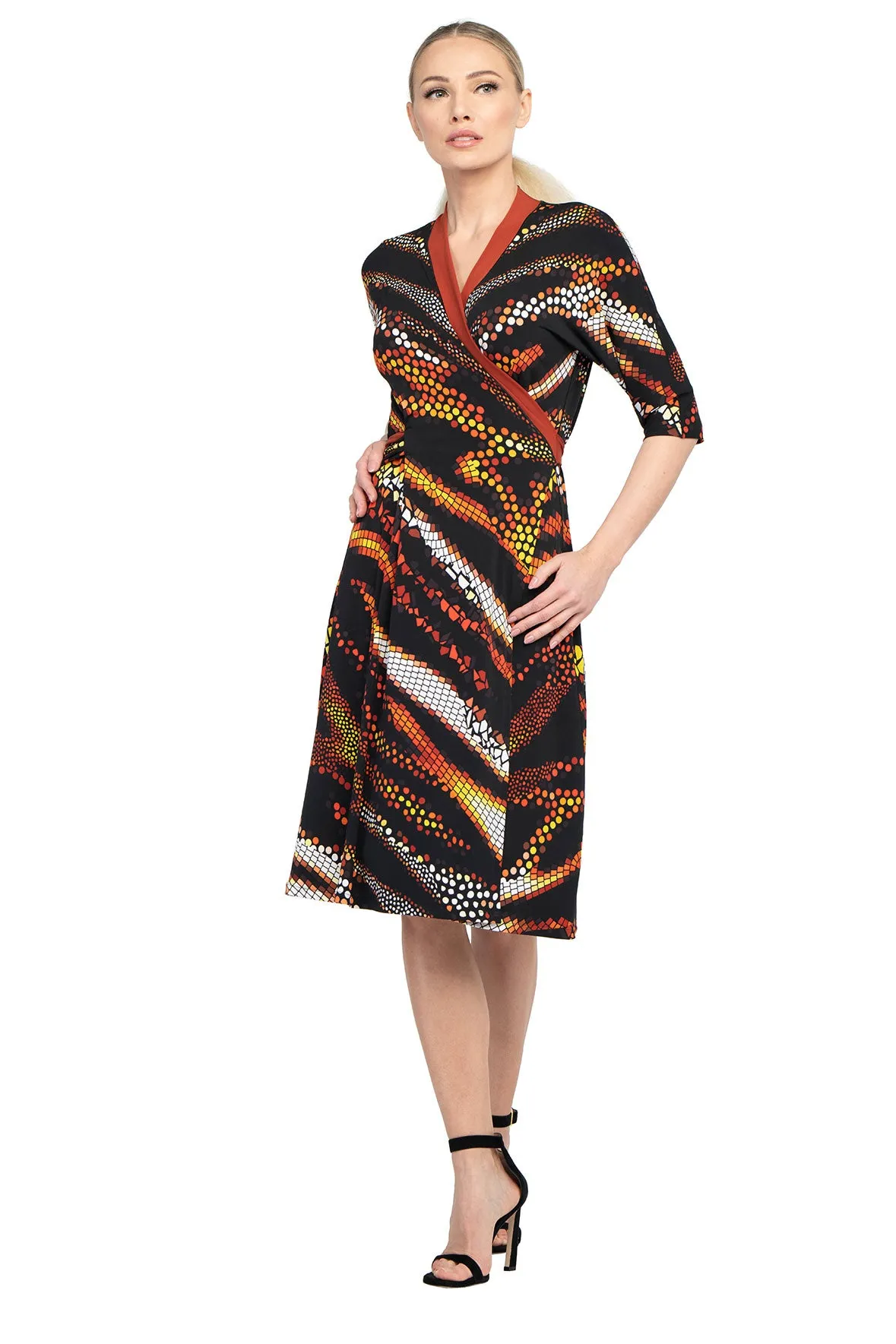 Dolman Wrap Dress
