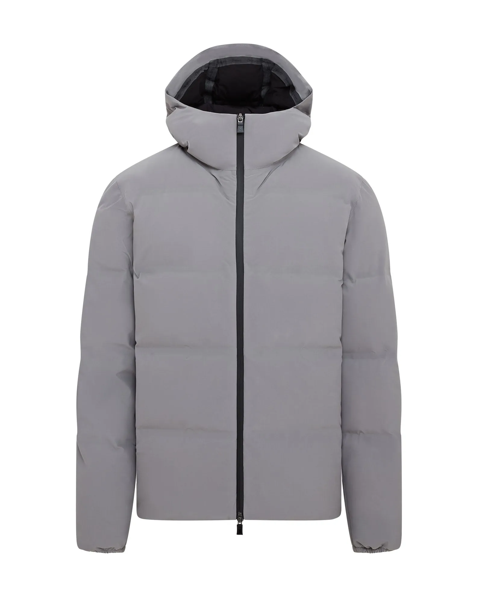 Herno Laminar Impact Down Waterproof Bomber Jacket (Stone Grey)