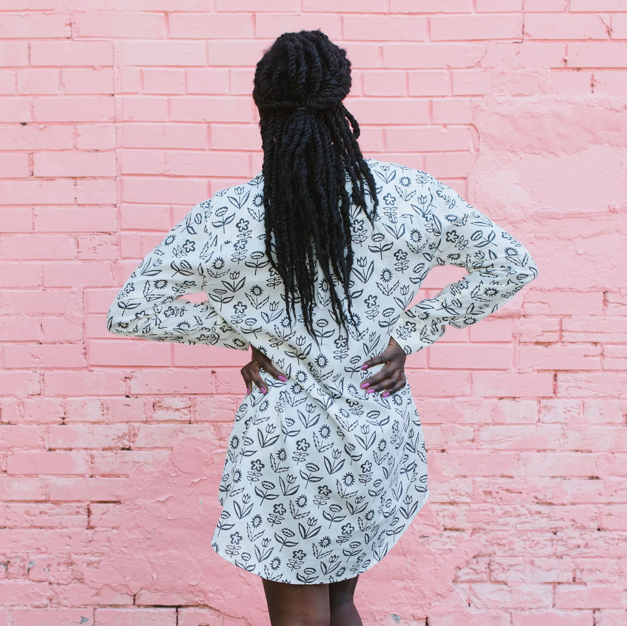 Katherine Shirt Dress in Merida