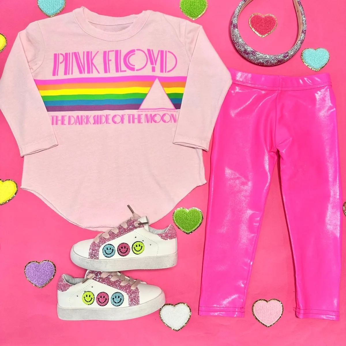 NEON METALLIC LEGGINGS