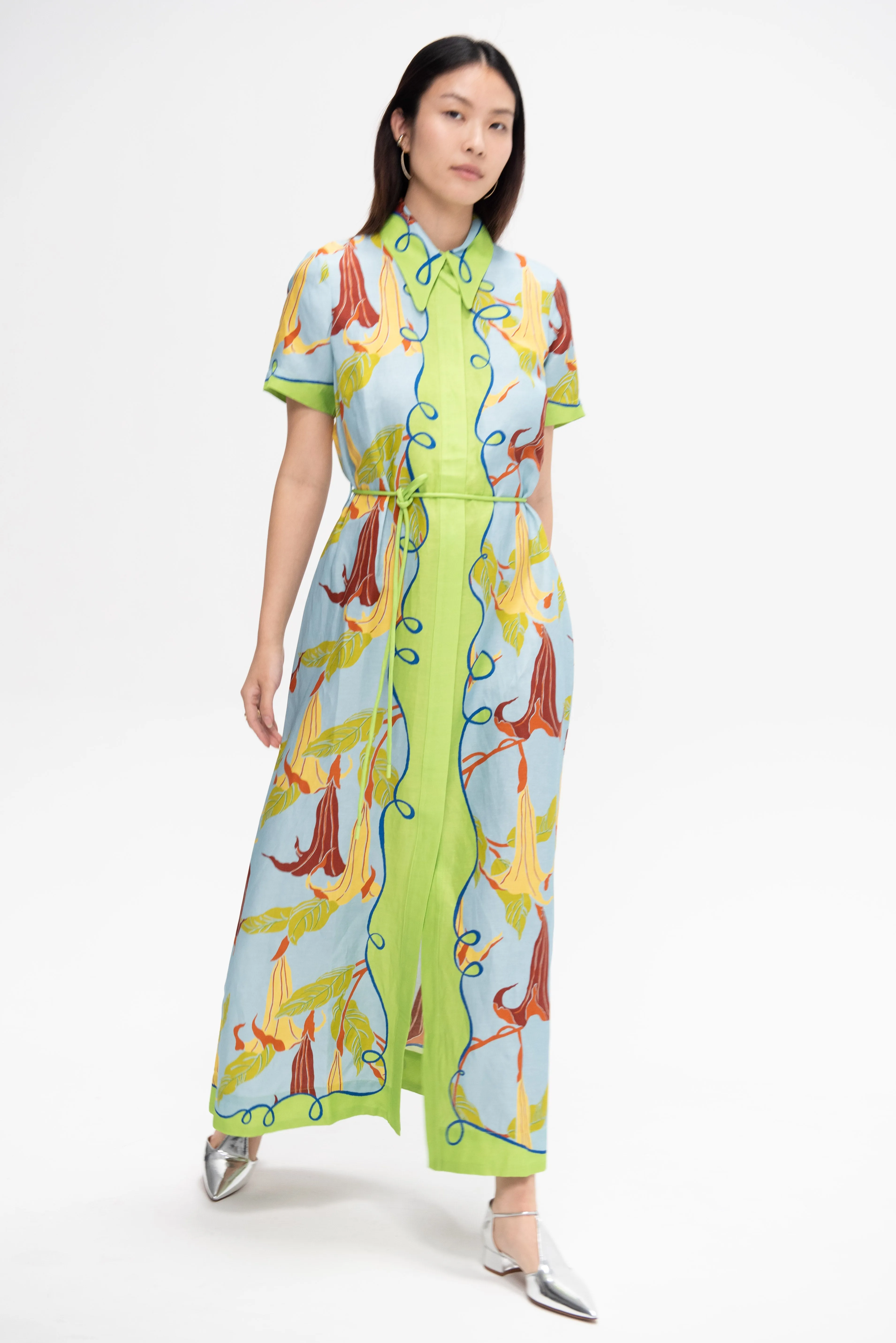 Rafaela Shirtdress, Multi