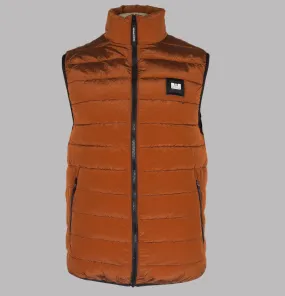 Weekend Offender Gacha Quilted Gilet Russet