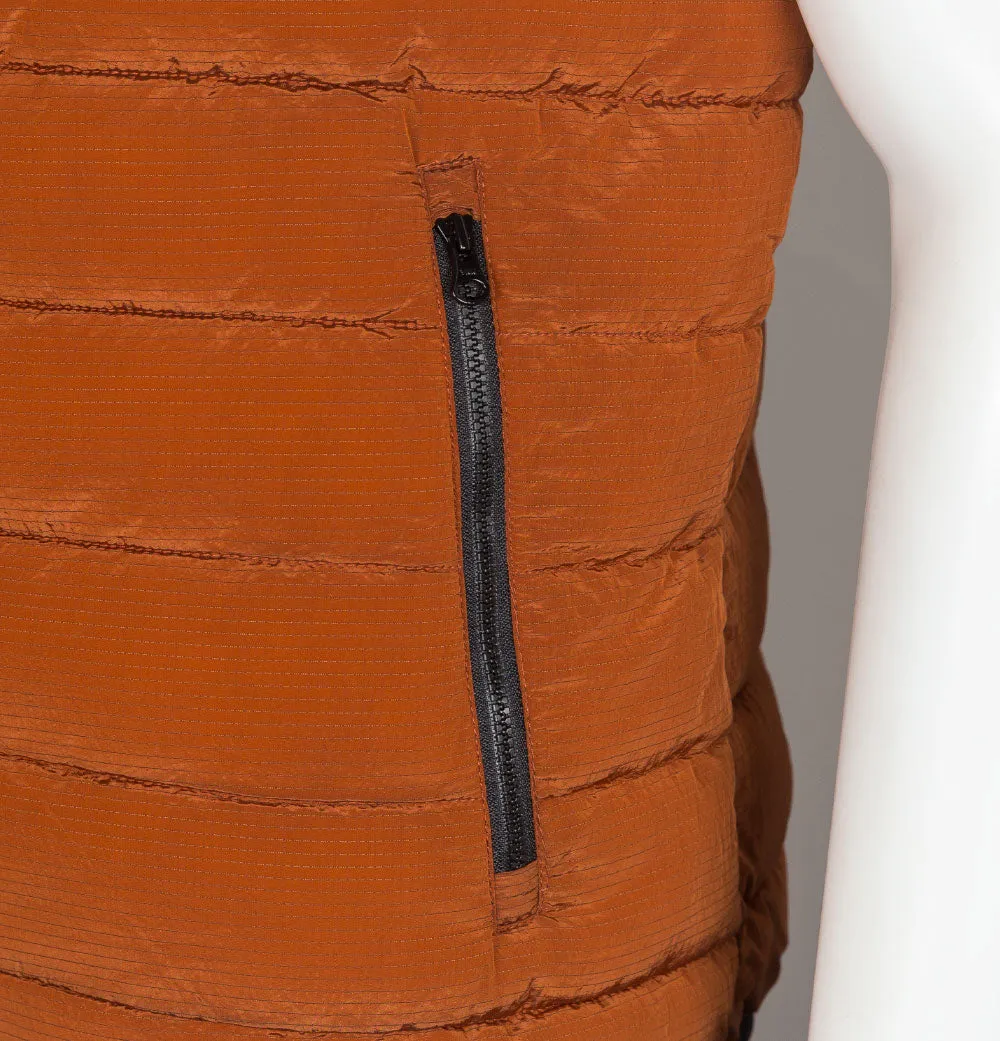Weekend Offender Gacha Quilted Gilet Russet