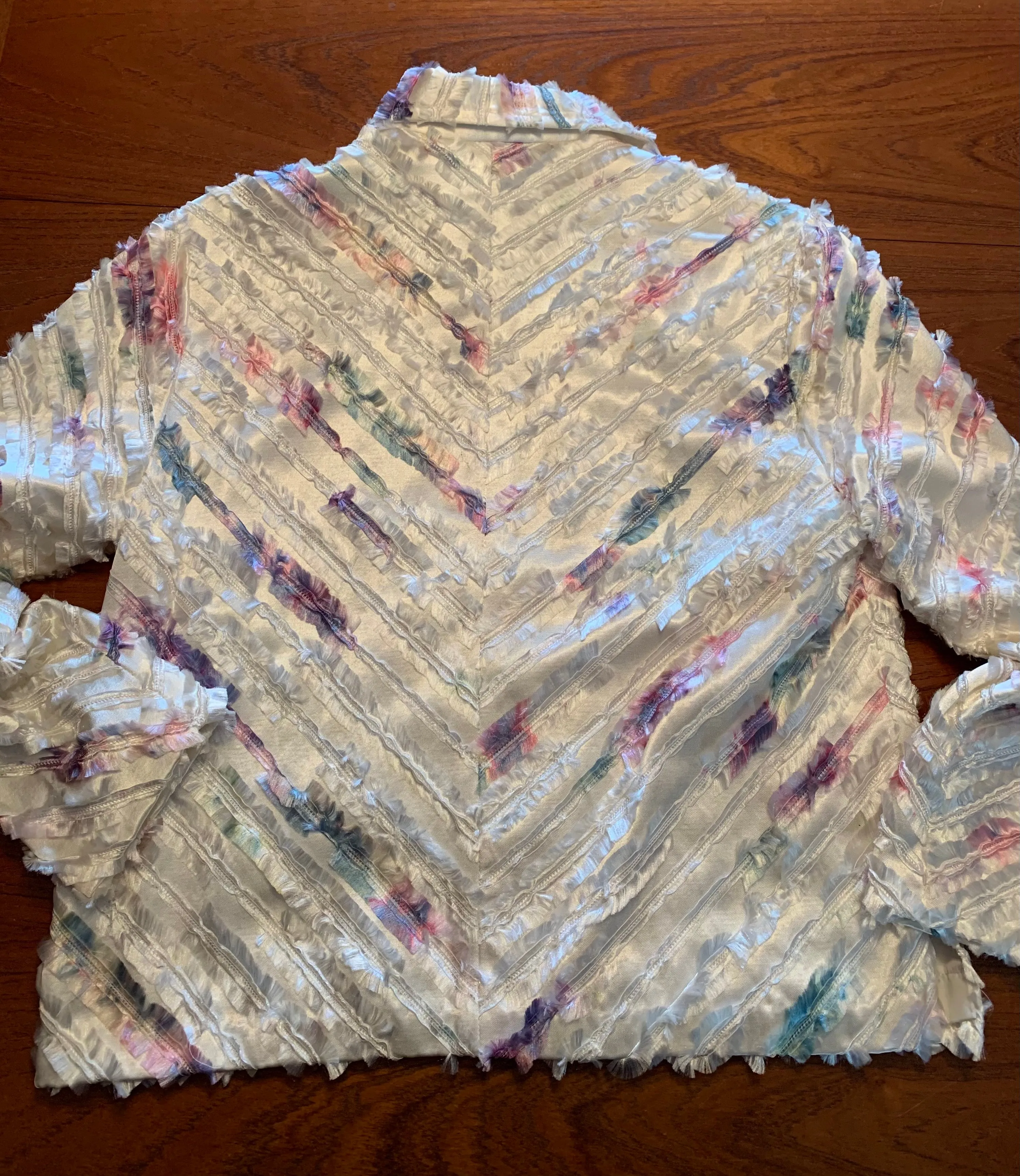White Total Elegance Jacket