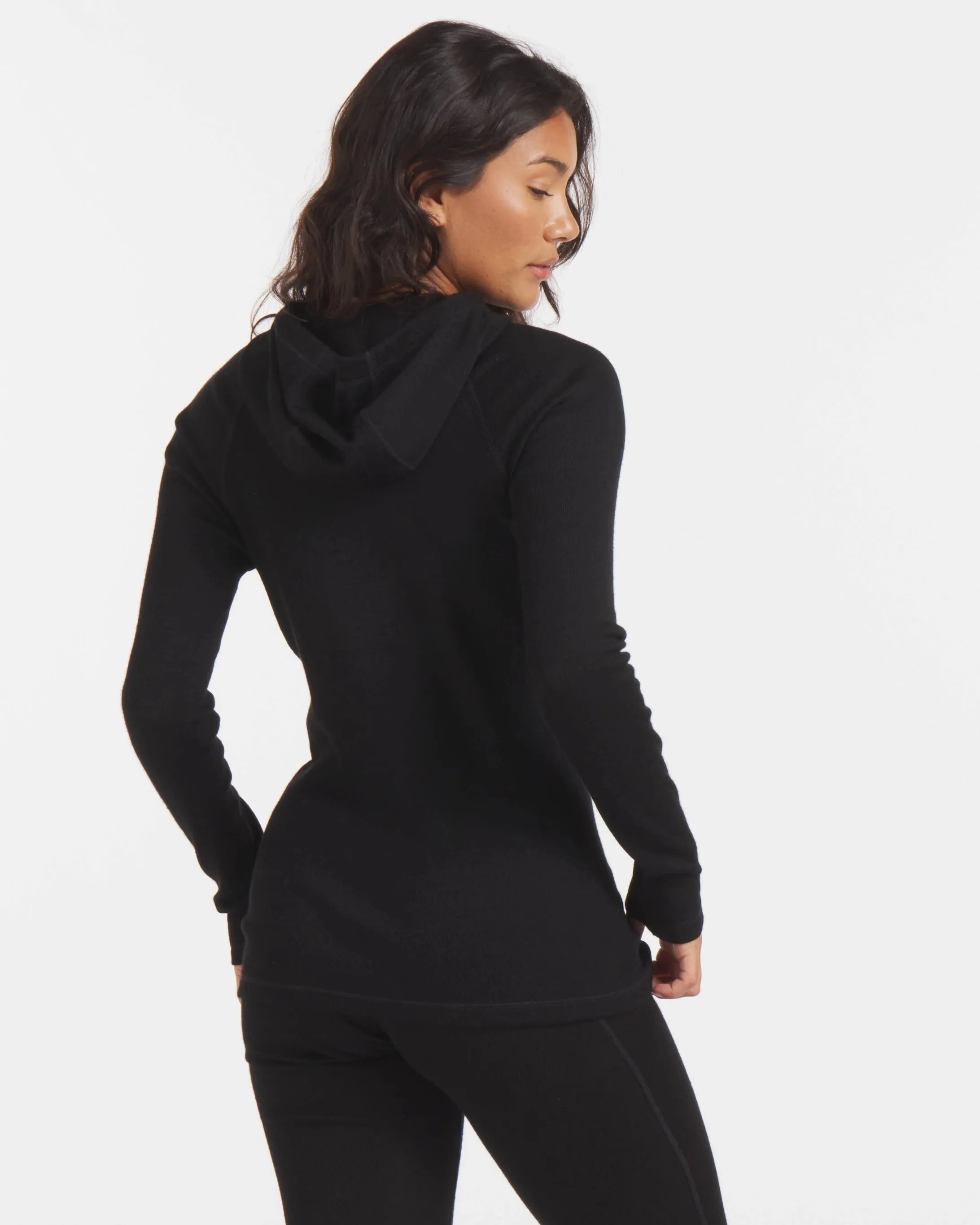 Women's Alpaca Thermal Hoodie