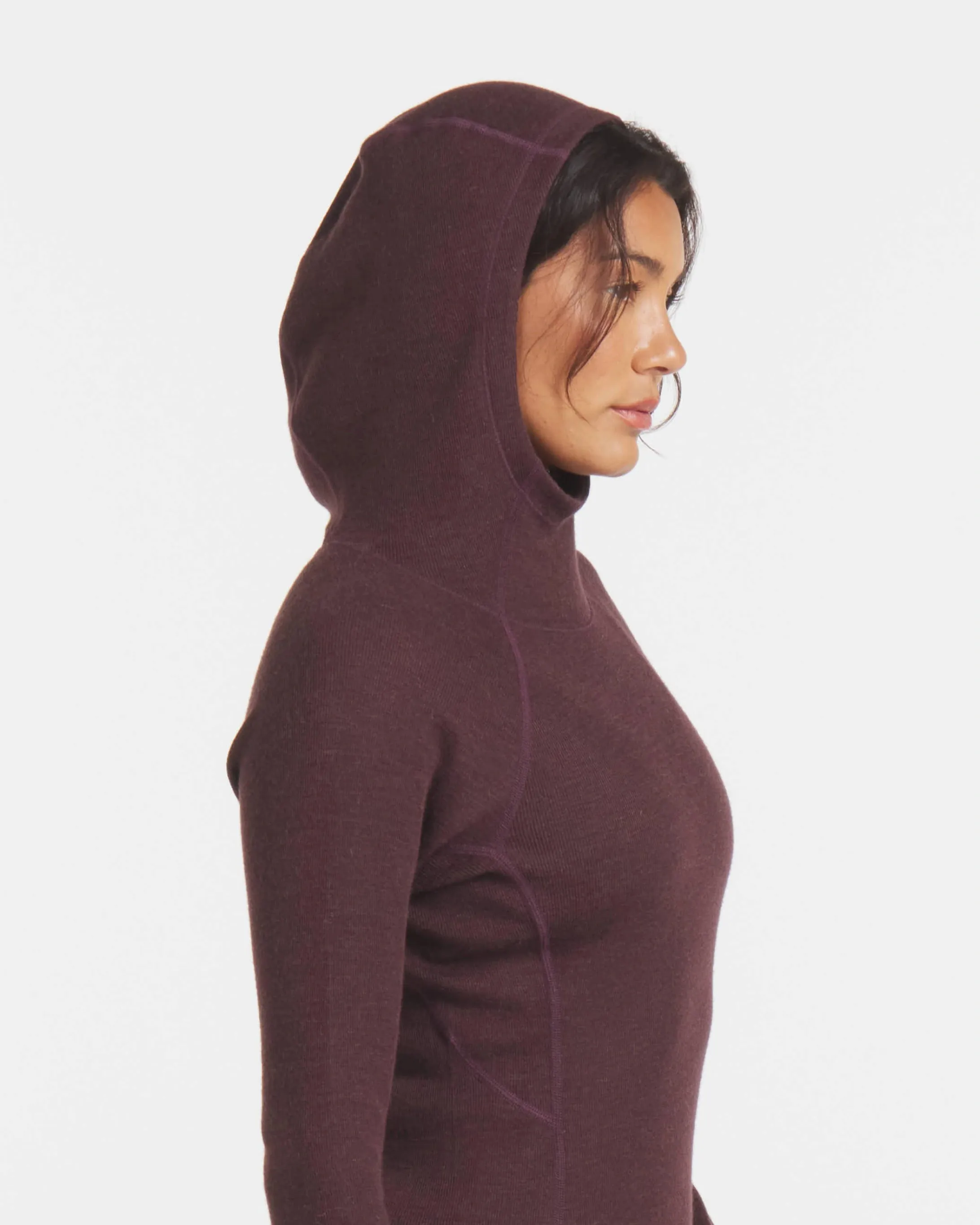 Women's Alpaca Thermal Hoodie