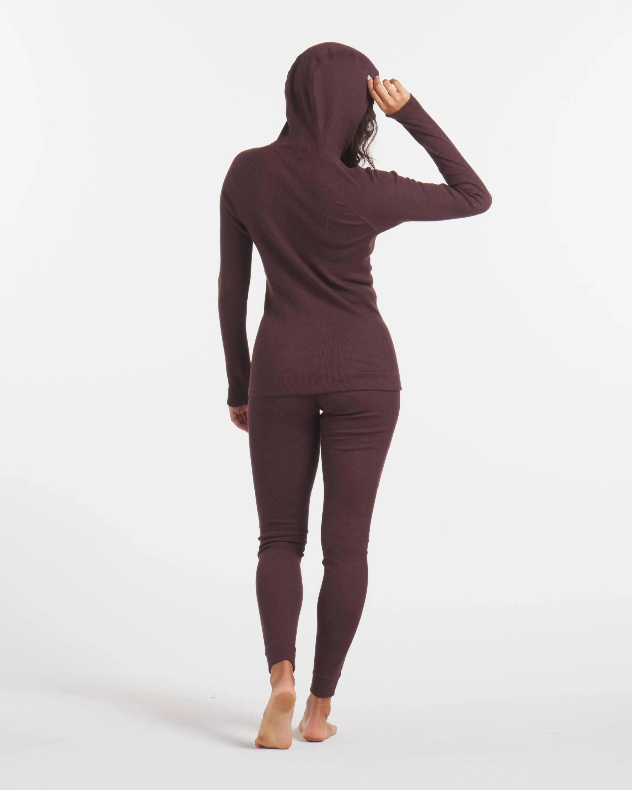 Women's Alpaca Thermal Hoodie